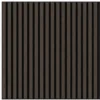 Akustikpanel mørk eg 60x60,5x1,3cm