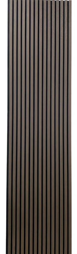 Akustikpanel mørk eg 240x60,5x1,3cm