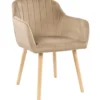 Alberte velour beige