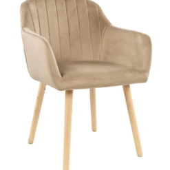 Alberte velour beige