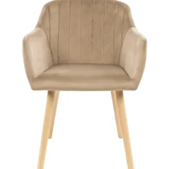 Alberte velour beige