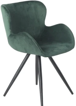 Alma velour grøn