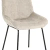 Alva fløjl beige