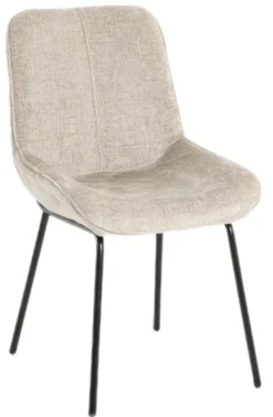 Alva fløjl beige
