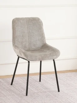Alva fløjl beige