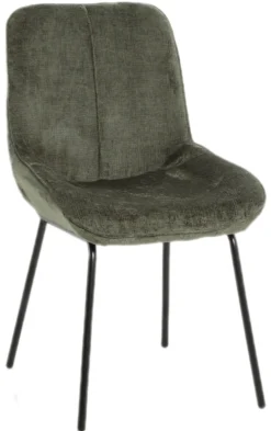 Alva fløjl mørkegrøn