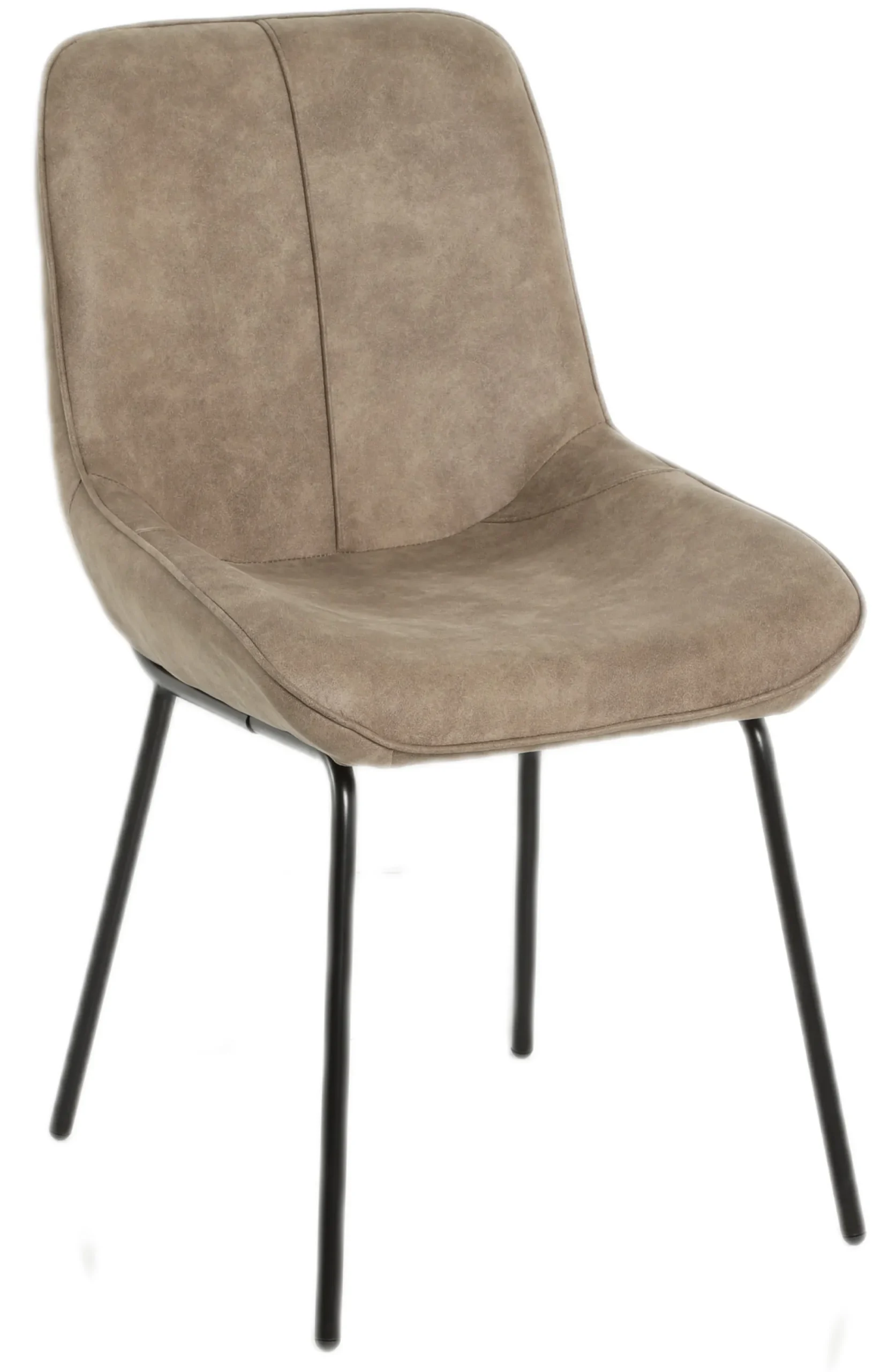 Alva suede gråbrun