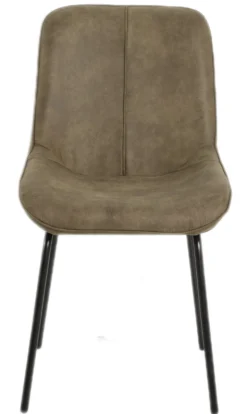 Alva suede mørkegrøn