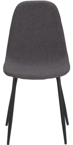Anna stof mørkegrå