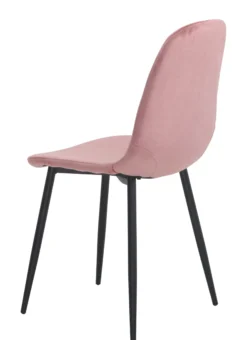 Anna velour rosa