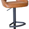 Ann kunstlæder cognac/sort