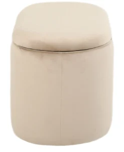 Aranda med opbevaring velour beige