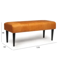 Athea læder cognac