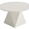 Aura creme hvid ø80x45cm