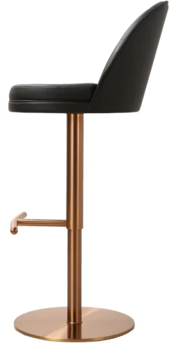 Aura kunstlæder sort/rosegold