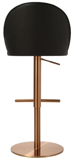 Aura kunstlæder sort/rosegold