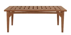 Bella bord teaktræ 60x120x45cm