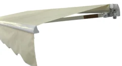 Åben markise 200x150cm creme/hvid