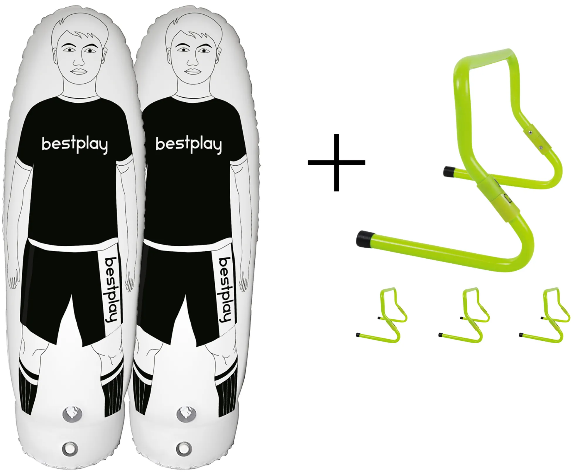 Bestplay 2 air dummies + 4 hække