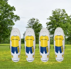 Bestplay Air dummy 180cm gul/blå