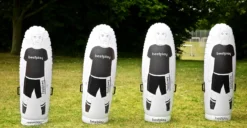 Bestplay Airdummy 160cm sort/hvid