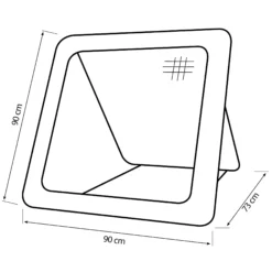 Bestplay rebounder 90x90cm + air dummy