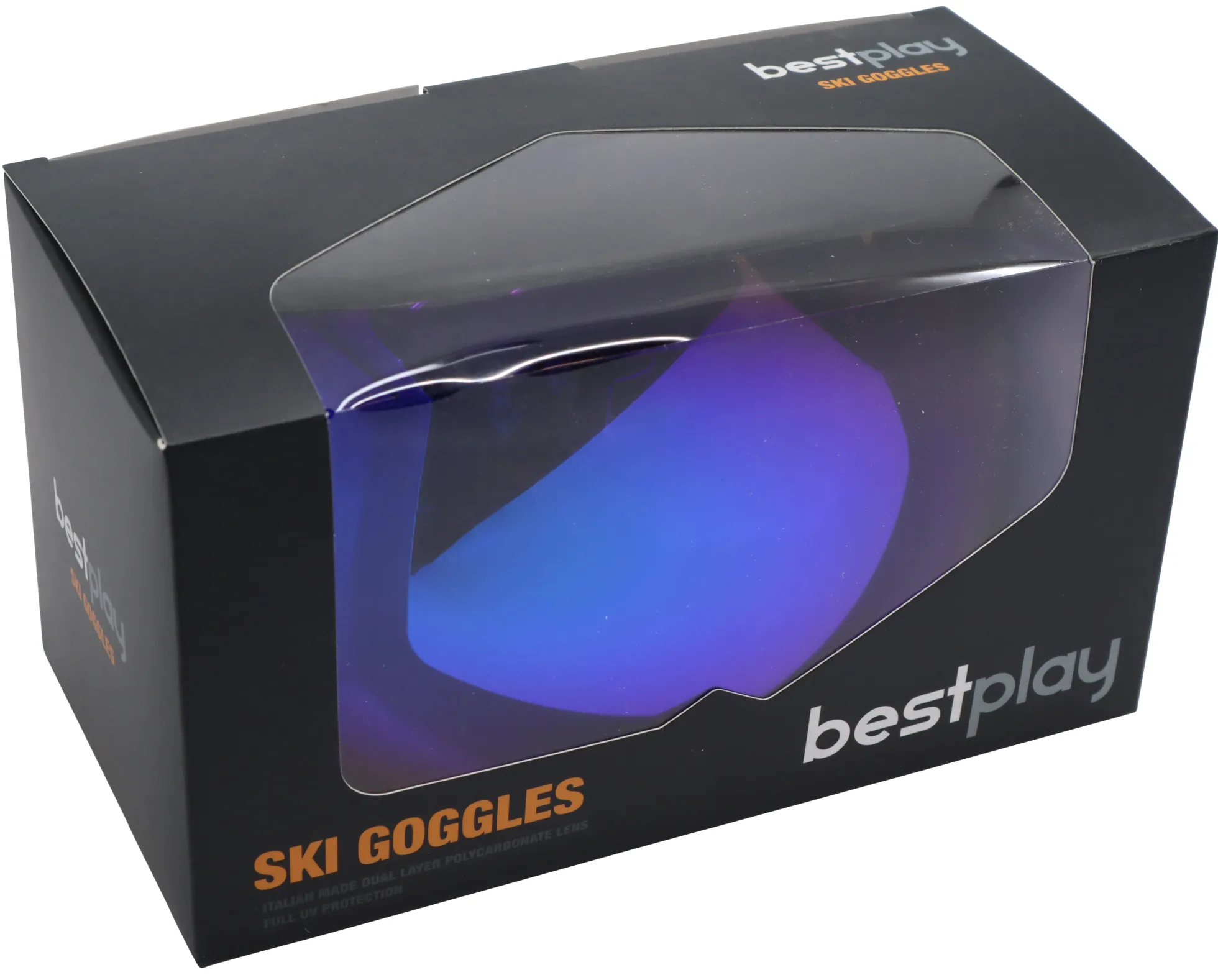 Bestplay skibrille voksen blå
