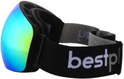 Bestplay skibrille voksen gul og blå
