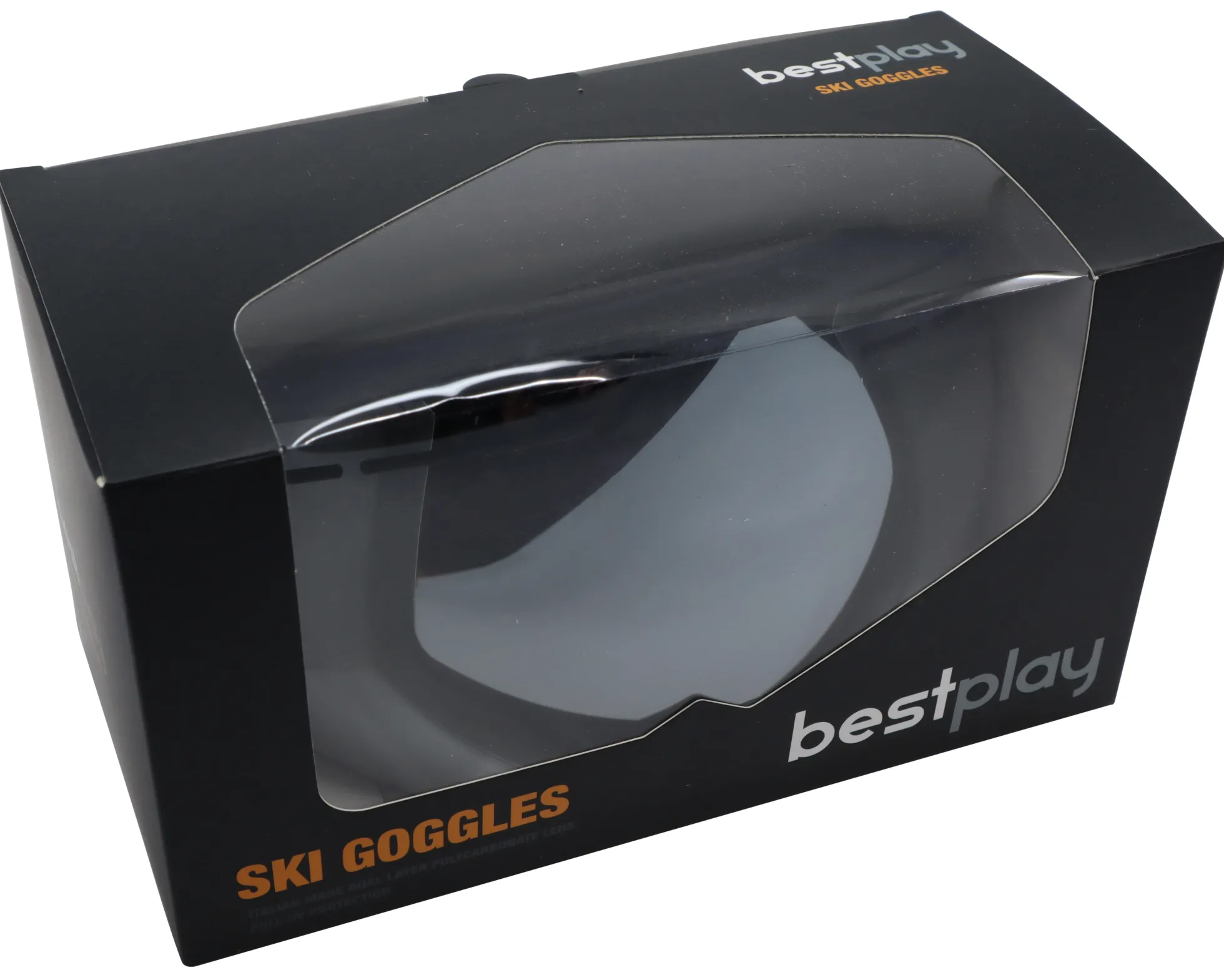 Bestplay skibrille voksen sølv