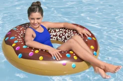 Bestway donut brun ø107cm