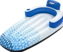 Bestway Hydro-Force loungestol blå/hvid 191x107cm