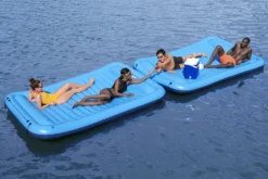 Bestway Hydro-Force oppustelig luftmadras blå 290x191cm