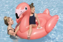 Bestway oppustelig flamingo ø138x107cm