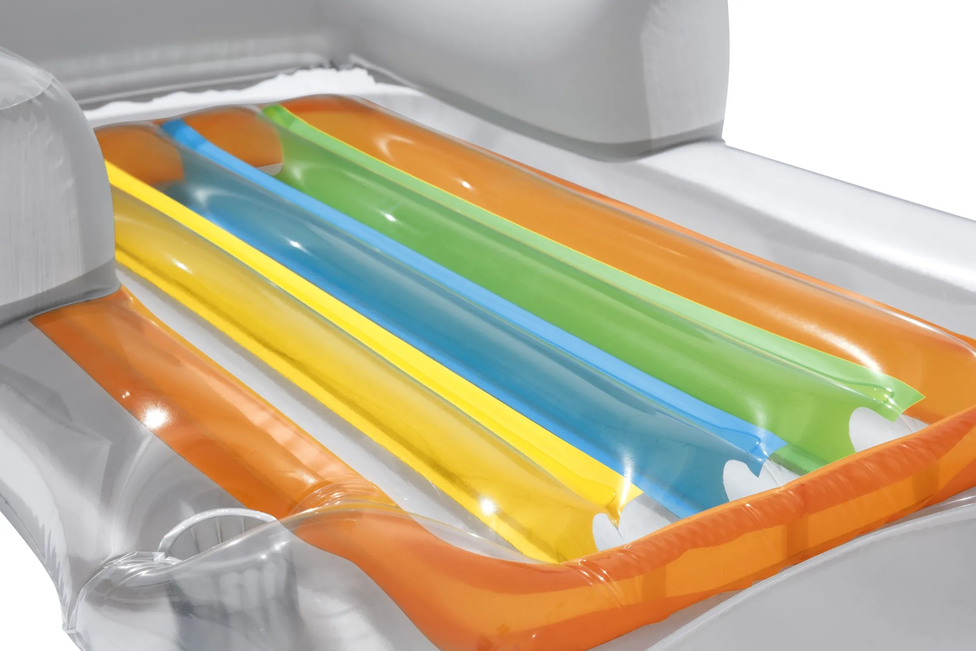 Bestway oppustelig loungestol grå 161x84cm