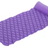 Bestway oppustelig luftmadras bølget lilla 213x86cm