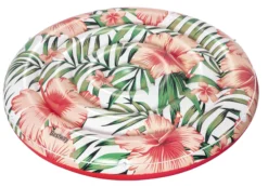 Bestway oppustelig luftmadras med blomster ø158cm