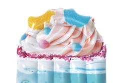 Bestway oppustelig luftmadras milkshake 185x99cm