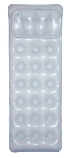 Bestway oppustelig luftmadras sølv 188x71cm
