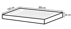 Bestway Pavillo queensize 203x152x22cm
