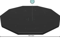 Bestway pool cover til pool ø305cm