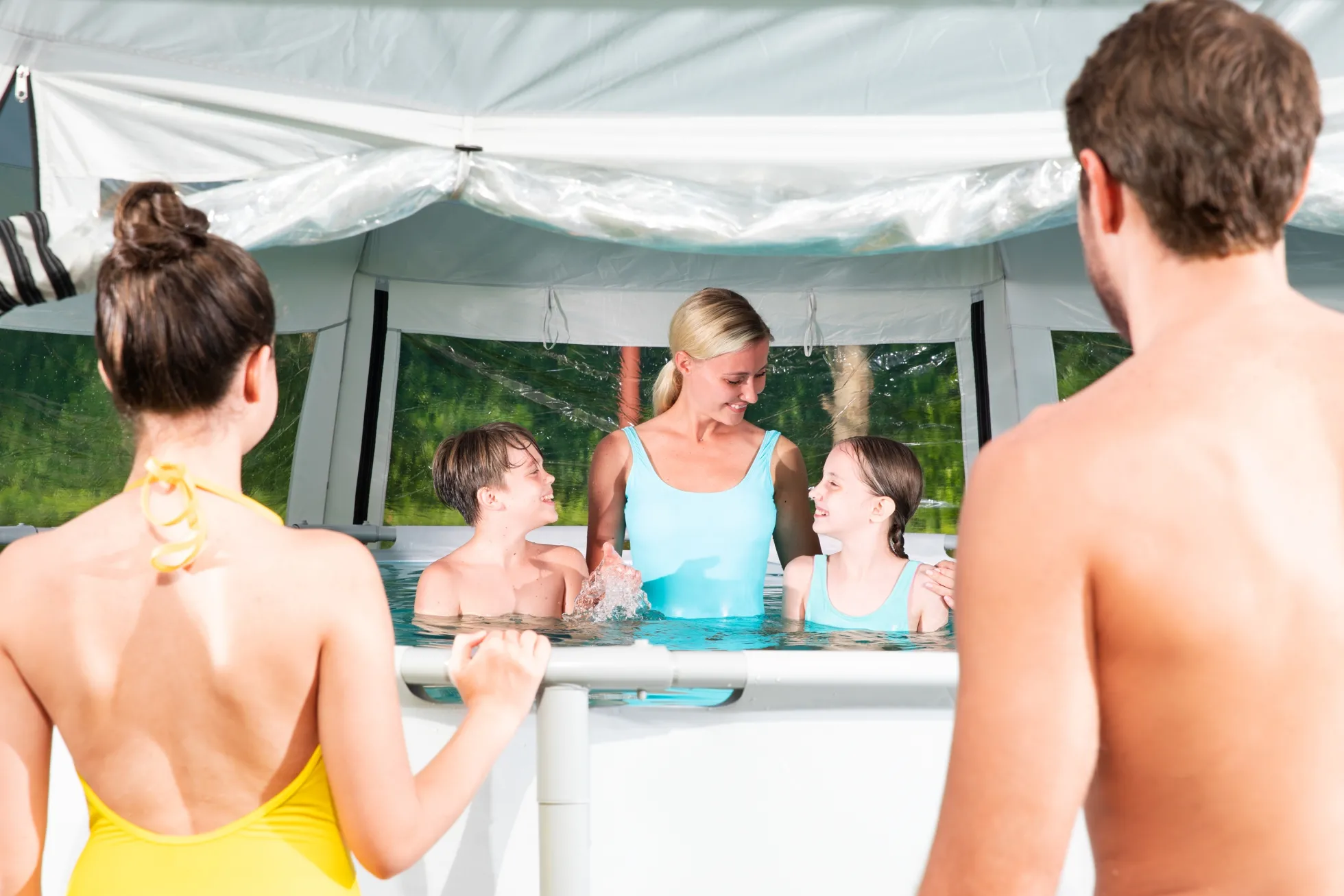 Bestway pool dome ø600