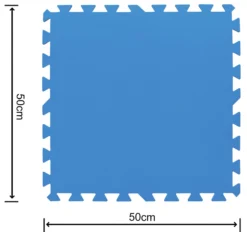 Bestway pool underlag 50x50cm (sæt med 9 stk)