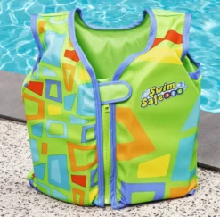 Bestway Swim Safe grøn 3-6 år