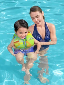 Bestway Swim Safe grøn 1-3 år