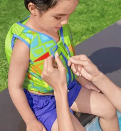 Bestway Swim Safe grøn 1-3 år