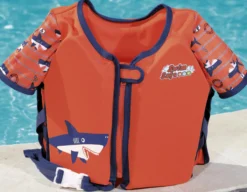 Bestway Swim Safe haj med ærmer 3-6 år