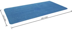 Bestway termocover til pool 640x274/732x366cm