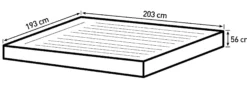 Bestway tritech kingsize 203x193x56cm