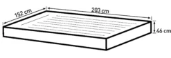 Bestway tritech queensize 203x152x46cm