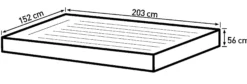 Bestway Tritech queensize 203x152x56cm